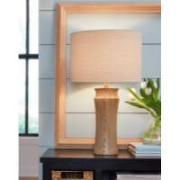 Ashley Owen Wood Table Lamp
