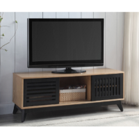 Acme Natural & Espresso 47-Inch Finish TV Stand