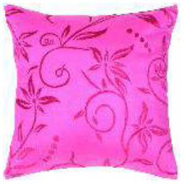 Rizzy Hot Pink Foral Throw Pillows (set of 2)