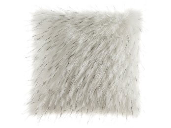 Ashley White Faux Fur Throw Pillows (set of 2)