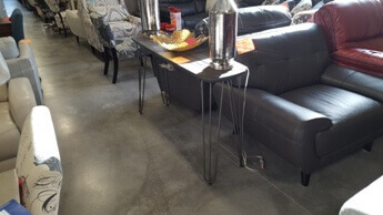 Modus Archer Rustic Charcoal Console Table