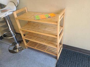 Trinity Bamboo Shoe Rack