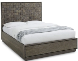 Modus Berkeley Rustic Grey Finish Cal King Bed