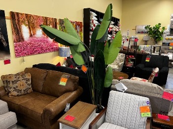 Faux 7-Foot Bird of Paradise Floral Arrangement