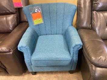Blue Accent Chair