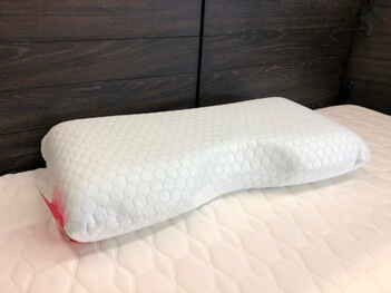 BedTech Blue Ice Gel Memory Foam Contour Pillow