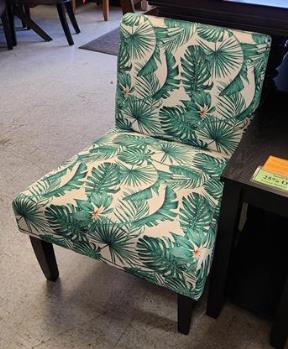 Borno Foliage Armless Accent Chair
