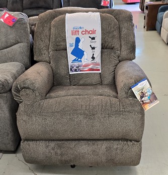 Catnapper Burns Ash Lay-Flat Lift Chair/Power Recliner