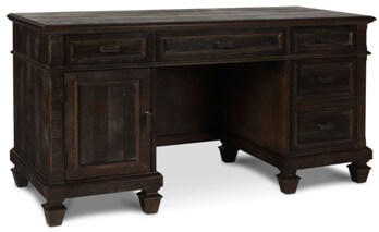 New Classic Cadiz Rustic Hardwood Desk