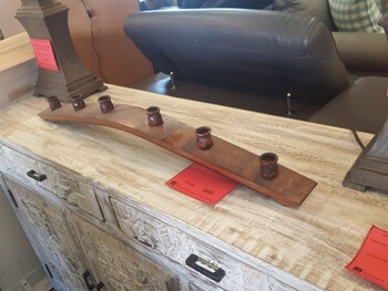 Wine Barrel Candle Holder