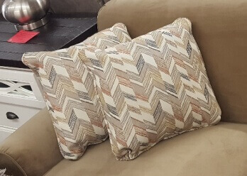 Netural Chevron Throw Pillows (set of 2)