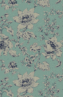 Mohawk Claremont Blue Floral Area Rug 5 x 7