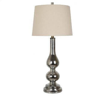 Crestview Cordoba Table Lamp with Beige Shade