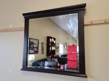 Homelegance Birman Espresso Finish Mirror