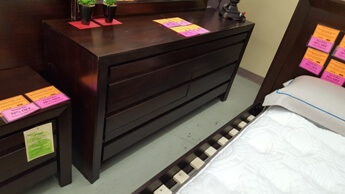 Modus Element Dark Chocolate 6-Drawer Dresser