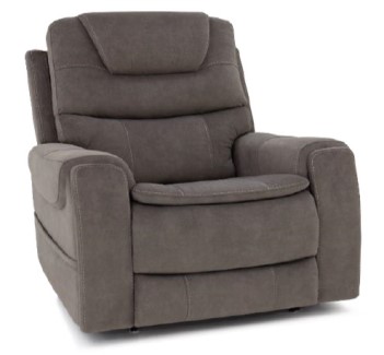Mega Motion MM3900 Lay-Flat Lift Chair/Power Recliner with Heat in Elephant Grey