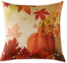 Fall Scene Throw Pillow