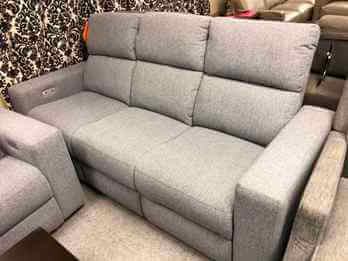 Abbyson Florentina Fabric Power Reclining Sofa