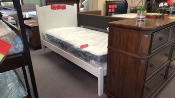 Furniture of America Caren White Twin Platform Bed