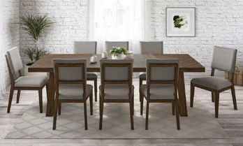 Integra Galena Dining Set with 8 Chairs (blemish)