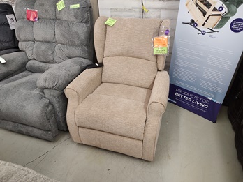 Handy Living Garland Beige Lift Chair/Recliner