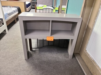 Homelegance Grey Twin Bookcase Headboard