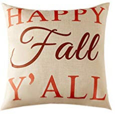 Happy Fall Throw Pillow