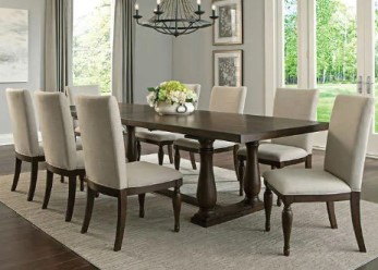 Hinson Dining Set with 8 Chairs