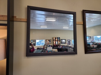 Homelegance Charcoal Framed Mirror