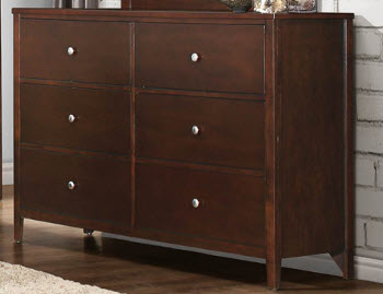 Homelegance Espresso Finish 6-Drawer Dresser