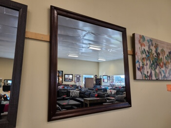 Homelegance Espresso Framed Mirror