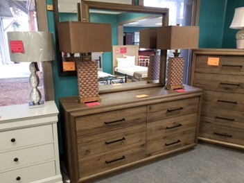 Modus Lawson Big Bear Brown Dresser with Mirror