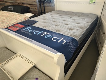 BedTech Malibu 12-Inch Hybrid Pocketed Coil King Mattress