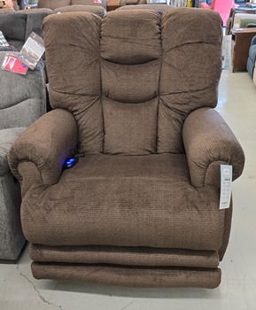 Catnapper Malone Truffle Lay-Flat Power Recliner