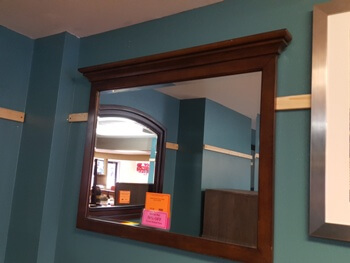 Pulaski Matteo Cherry Finish Mirror