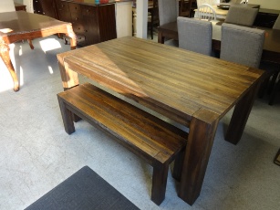 Meadow Hardwood Bench