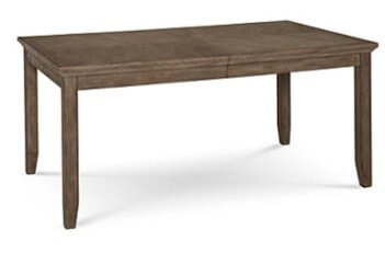 Home Meridian Mesa Rectangular Dining Table with Leaf