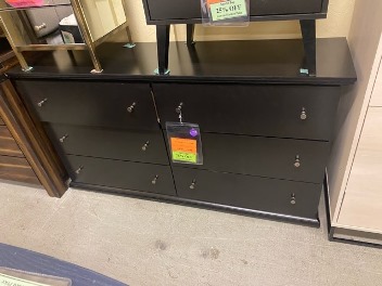 Ashley Miley Black Dresser