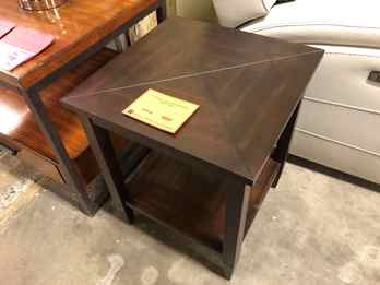Northridge Cappuccino Finish Side Table