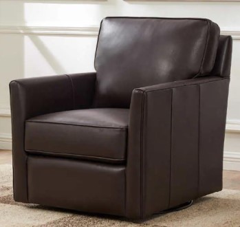 Synergy Oakston Leather Swivel Chair
