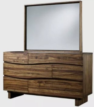 Modus Ocean 6-Drawer Dresser with Mirror