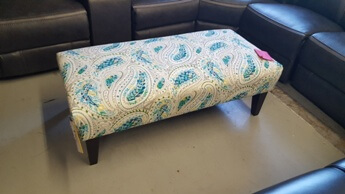 Best Furniture Peacock Ottoman
