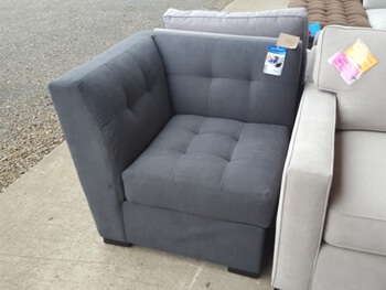 Jonathan Louis Peyton Pepper Corner Chair