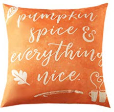 Pumpkin Spice Throw Pillow
