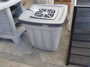 Grey Plastic Rain Collection System