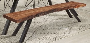 Modus Reese Live Edge Dining Bench