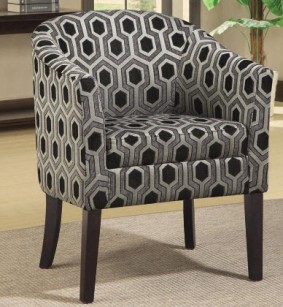Coaster Rhombus Upholstered Accent Chair