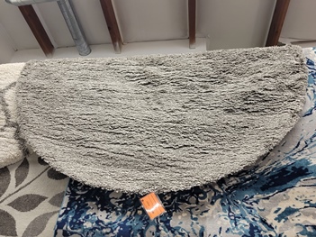 Designer 8-Foot Round Area Rug