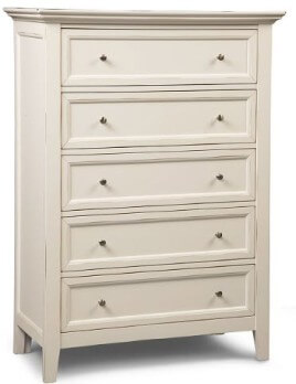 Pulaski Sanibel White 5-Drawer Chest