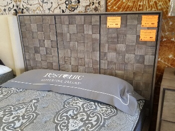 Modus Berkeley Rustic Grey Finish Cal King Headboard